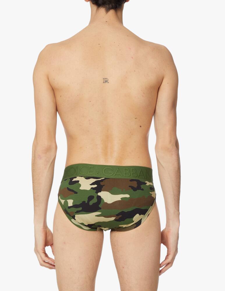 rinascente Dolce & Gabbana Midi slip camouflage - multicolor