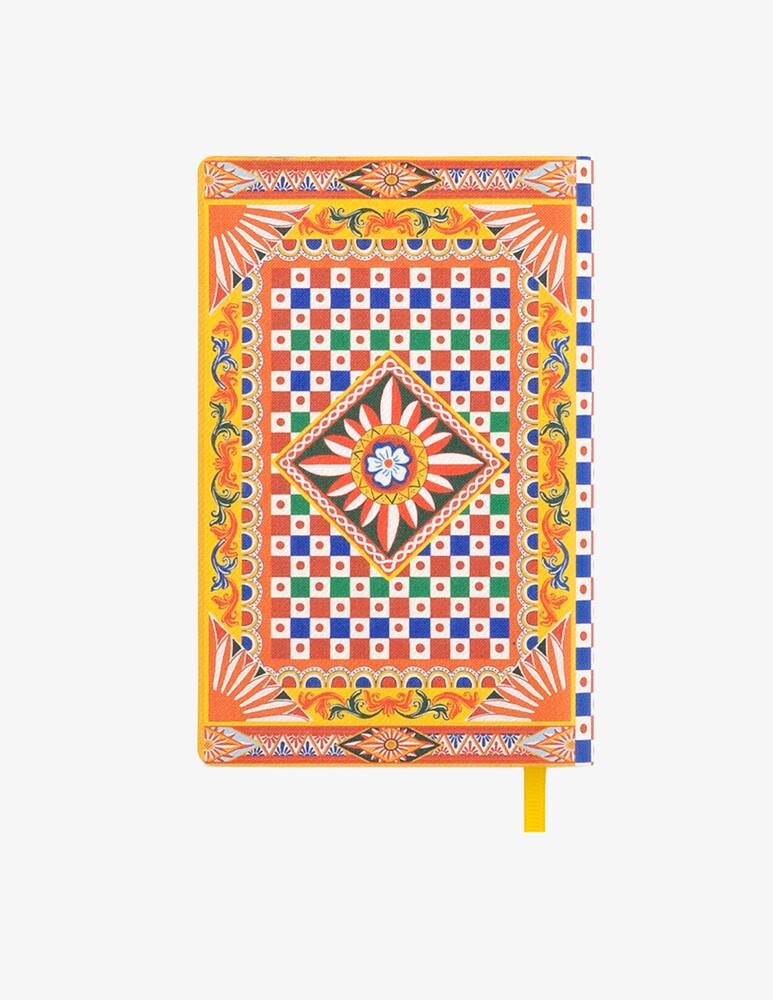 rinascente Dolce & Gabbana Small Ruled Notebook Textile Cover - Multi