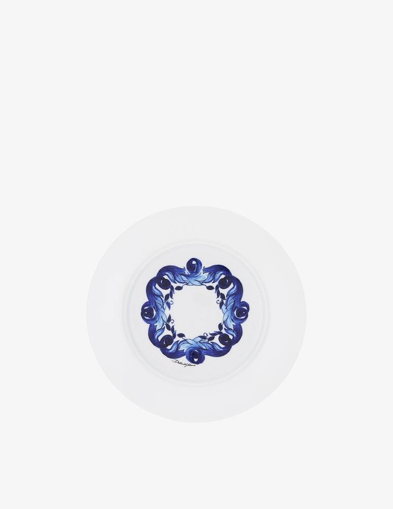 rinascente Dolce & Gabbana Set 2 Porcelain Dinner Plates  - Multi