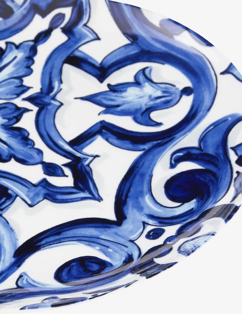 rinascente Dolce & Gabbana Set 2 Porcelain Dinner Plates  - Multi