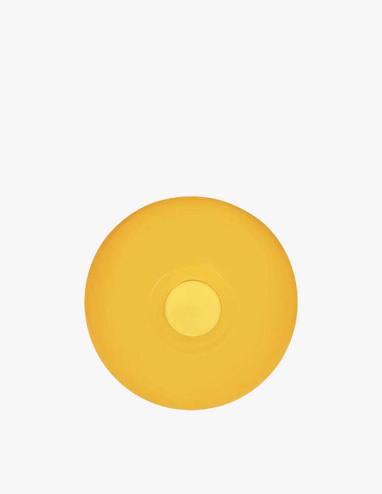 rinascente Dolce & Gabbana Small Vase in Transparent Murano Glass - Yellow