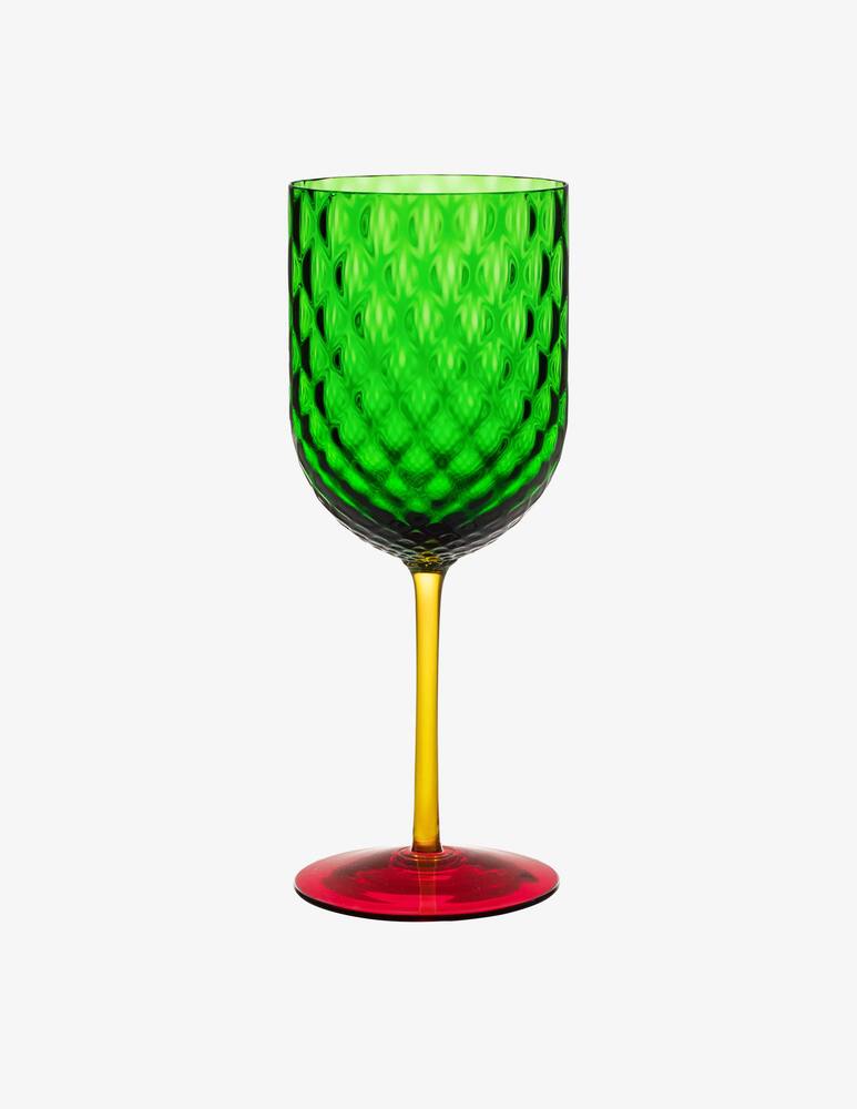 rinascente Dolce & Gabbana Bicchiere Vino Rosso in Vetro di Murano - Multicolor