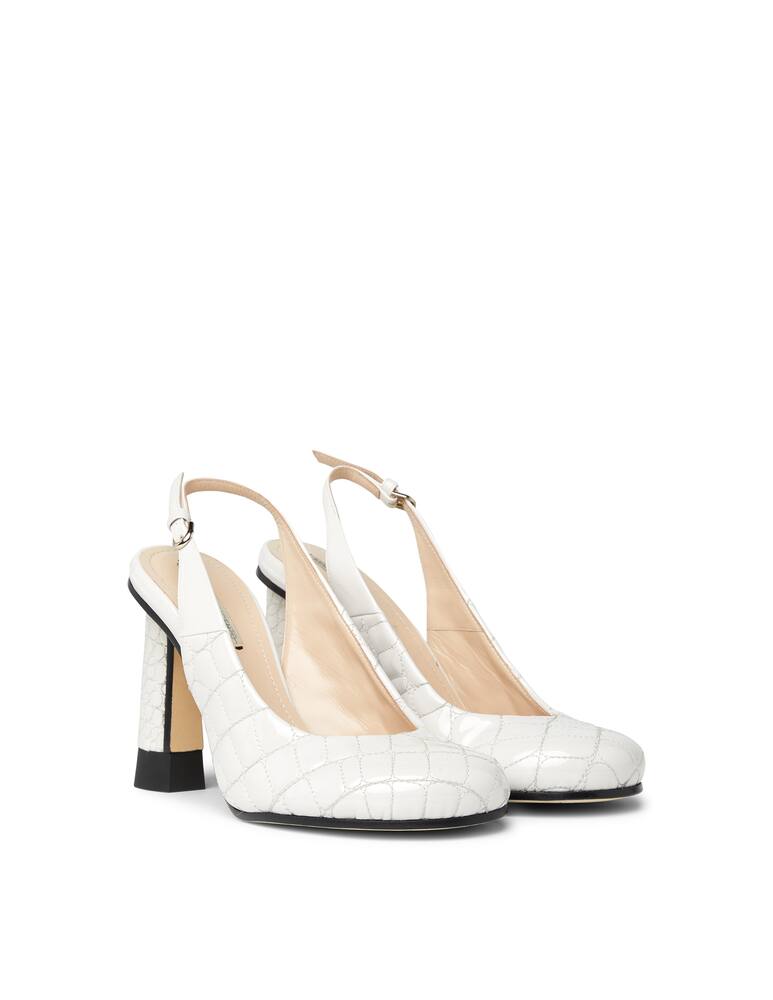 rinascente Marco De Vincenzo Slingback with block heel