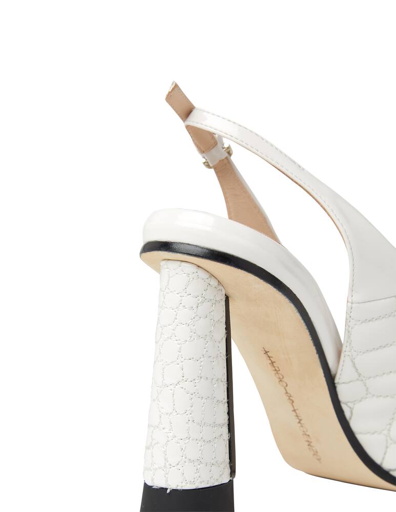 rinascente Marco De Vincenzo Slingback with block heel