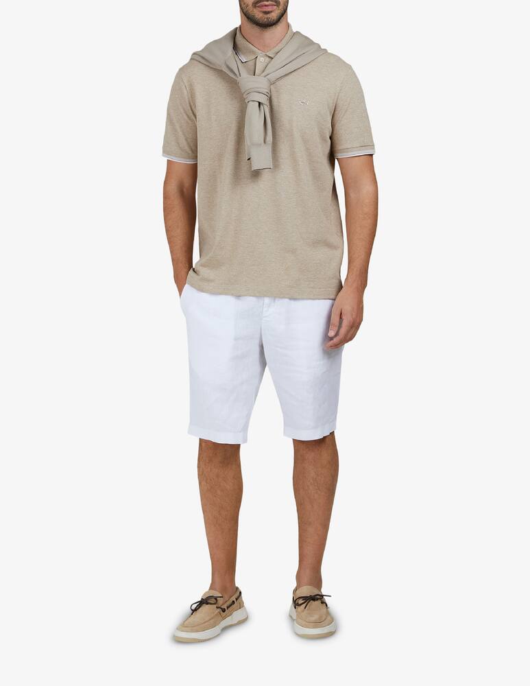 rinascente Paul & Shark Polo piquet jaspe shark