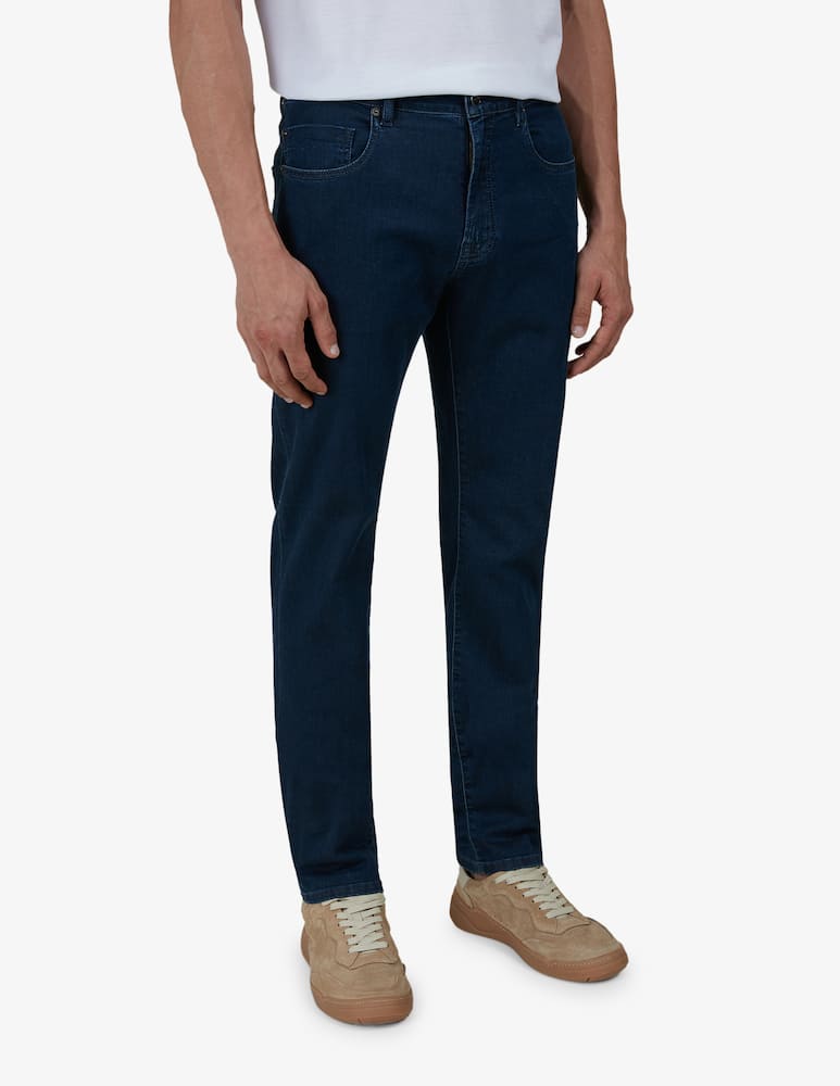 Paul & Shark Jeans in cotone Giza - immagine 1 Paul & Shark Jeans in cotone Giza - immagine 1