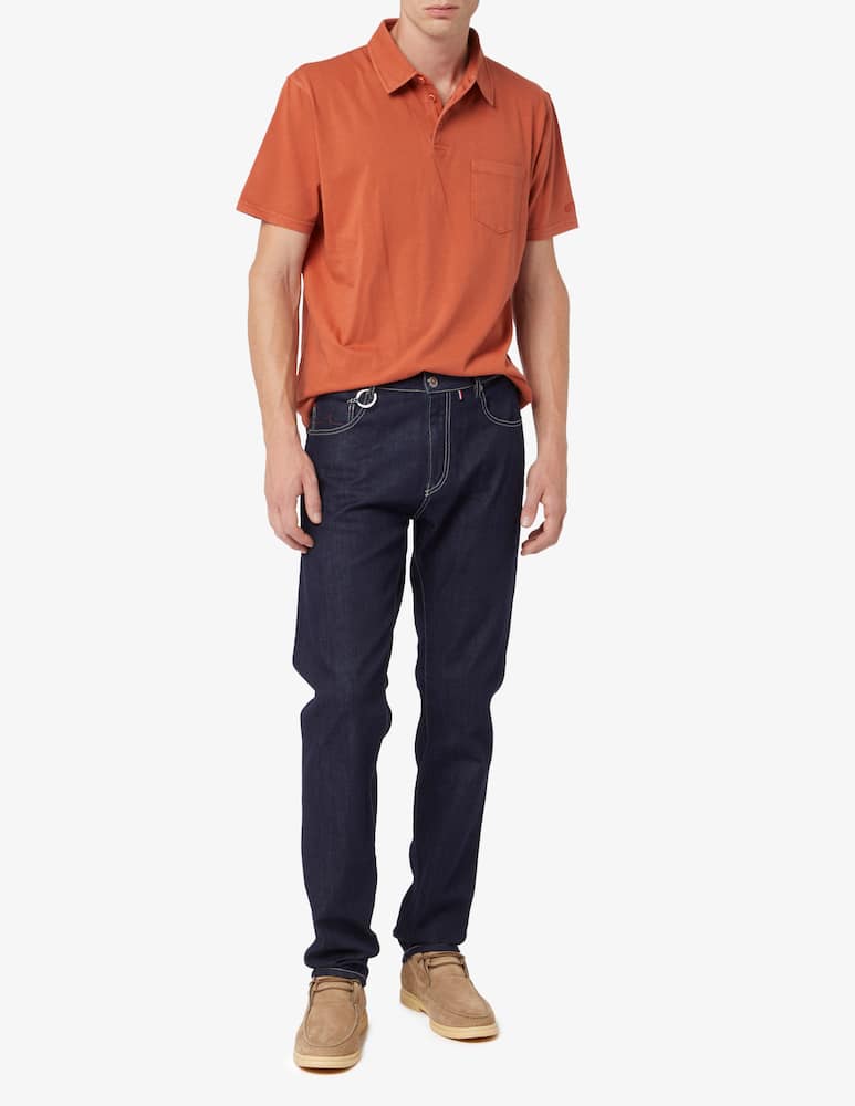 Paul & Shark Polo manica corta xtra soft in cotone jersey - immagine 2 Paul & Shark Polo manica corta xtra soft in cotone jersey - immagine 2