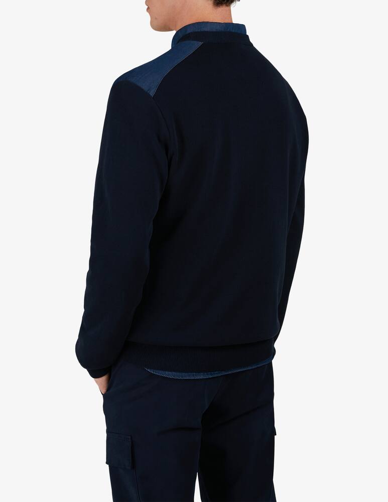 rinascente Paul & Shark Maglia spalla in denim