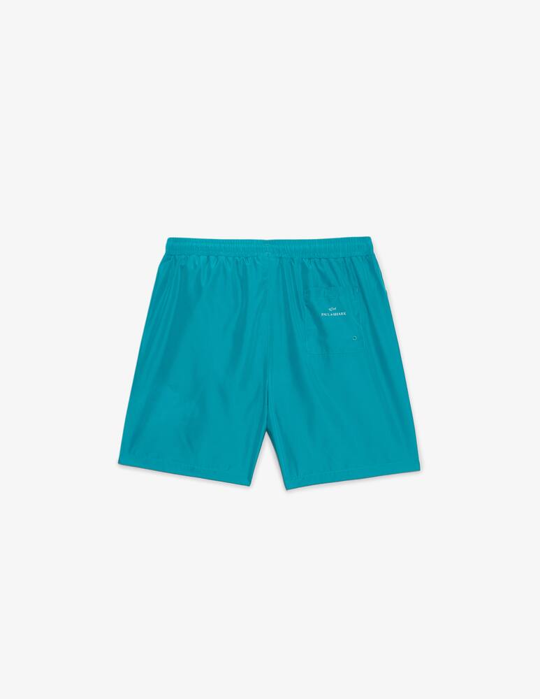 rinascente Paul & Shark Reflective logo swim shorts