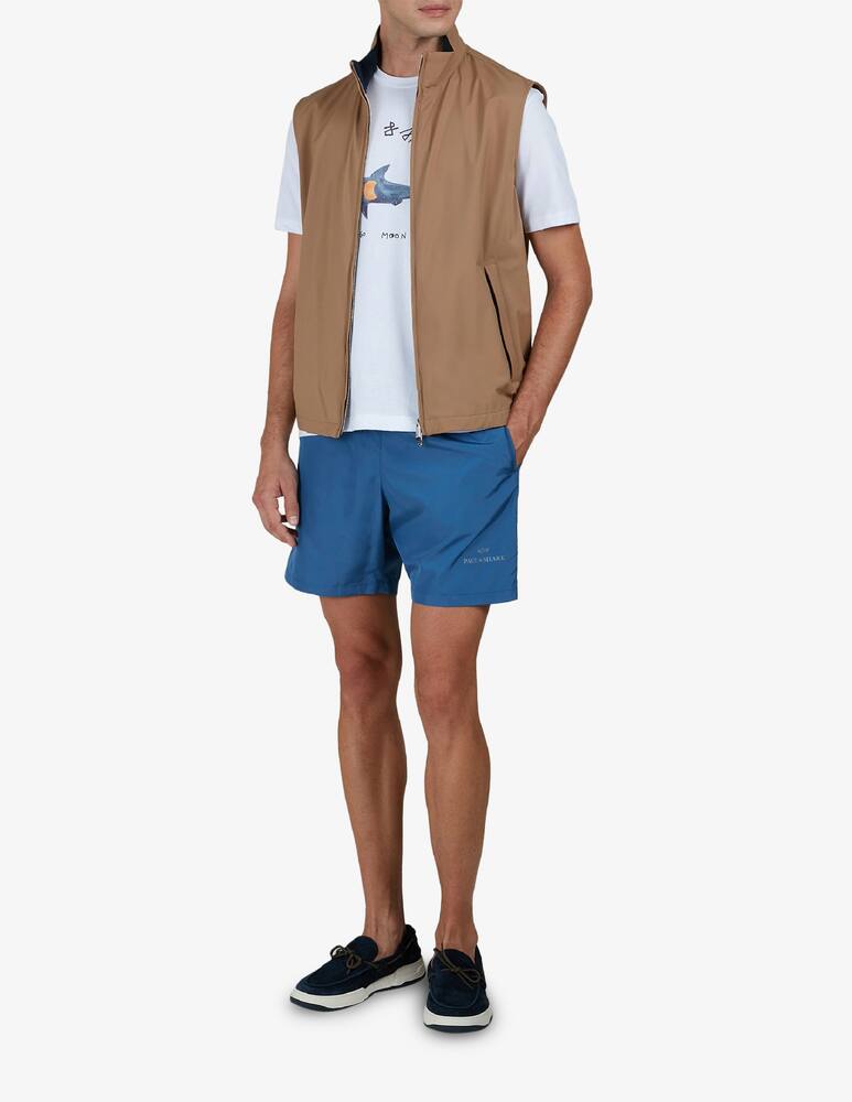 rinascente Paul & Shark Loghino reflective shorts