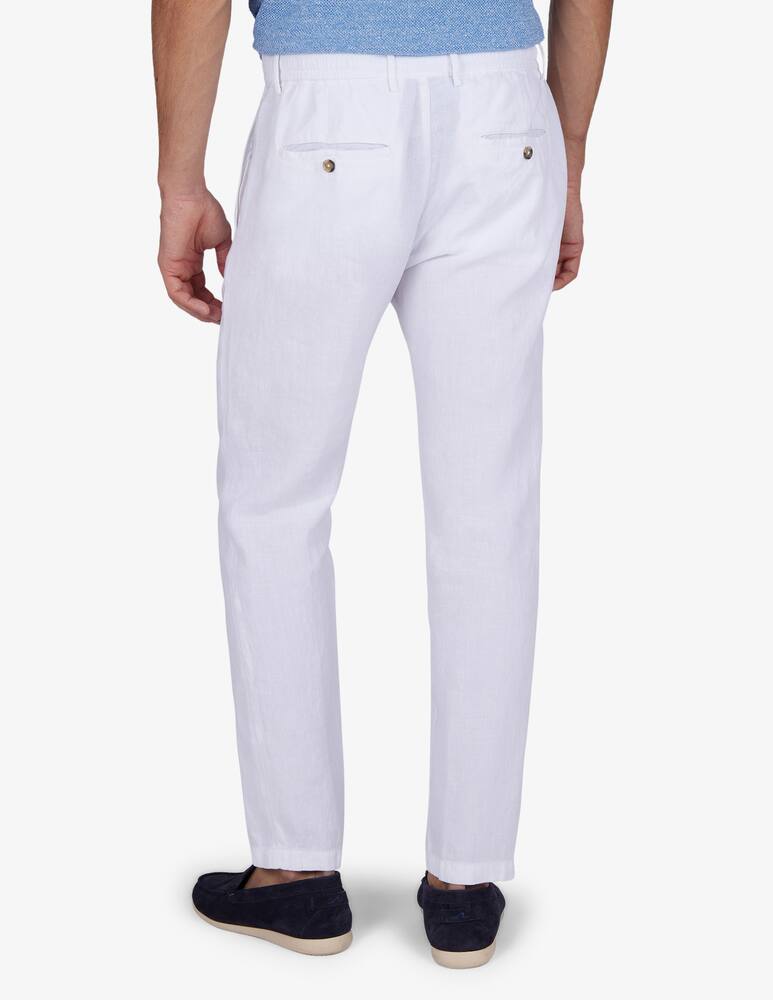 Paul & Shark Pantaloni con coulisse 100% lino - immagine 3 Paul & Shark Pantaloni con coulisse 100% lino - immagine 3