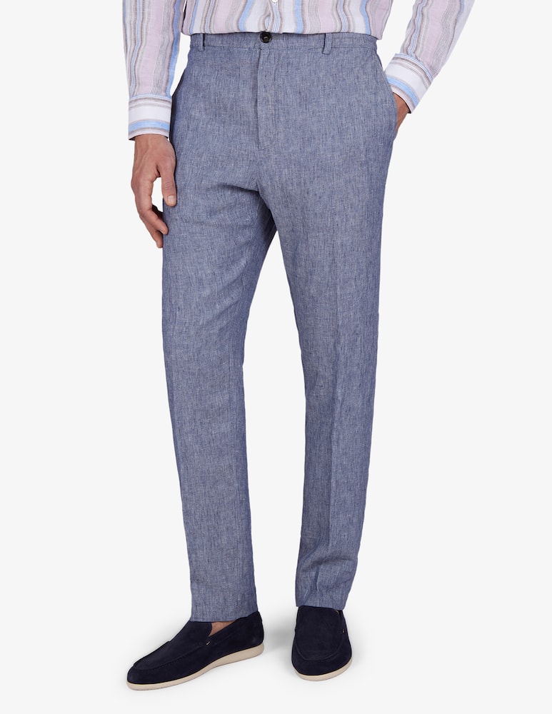 rinascente Paul & Shark Pantaloni con coulisse 100% lino