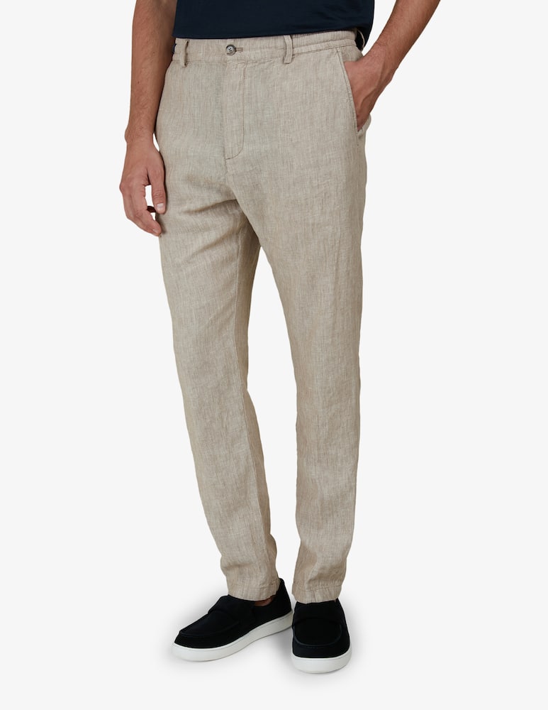 rinascente Paul & Shark Pantaloni con coulisse 100% lino