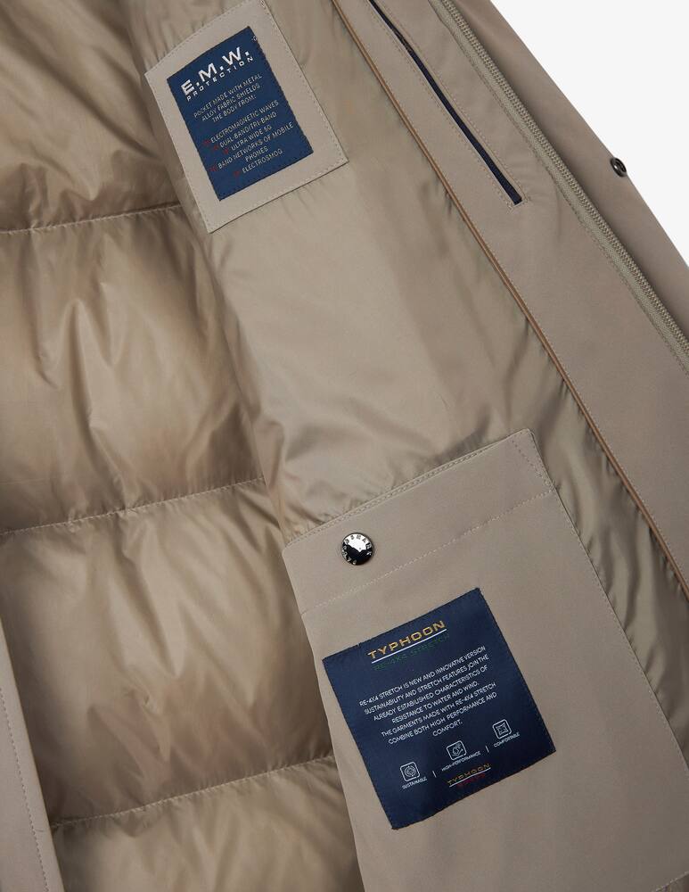 rinascente Paul & Shark Parka Typhoon con cappuccio