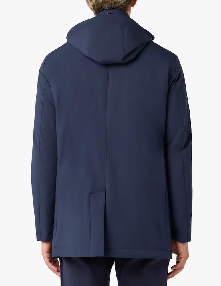 Paul & Shark Hooded carcoat with suede details - picture 3 Paul & Shark Hooded carcoat with suede details - picture 3