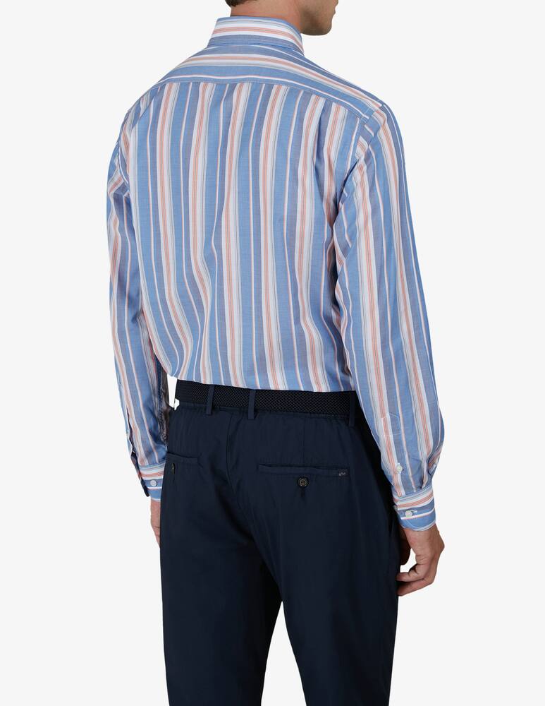 rinascente Paul & Shark Camicia righe in cotone muslin