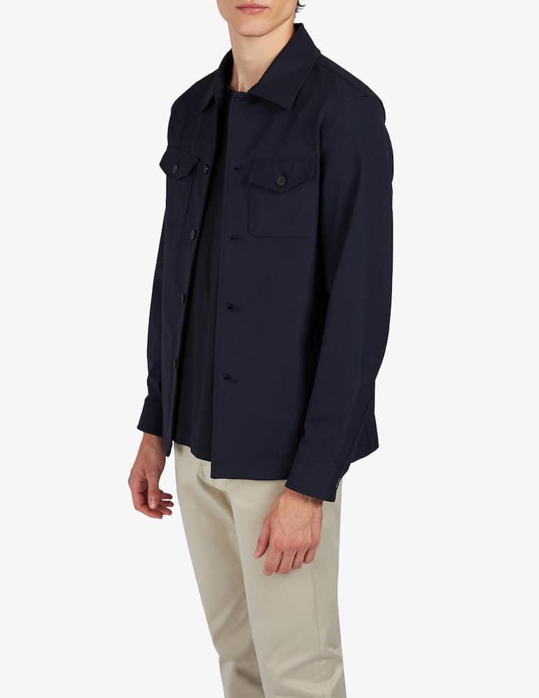 rinascente Paul & Shark Overshirt stretch Save the Sea