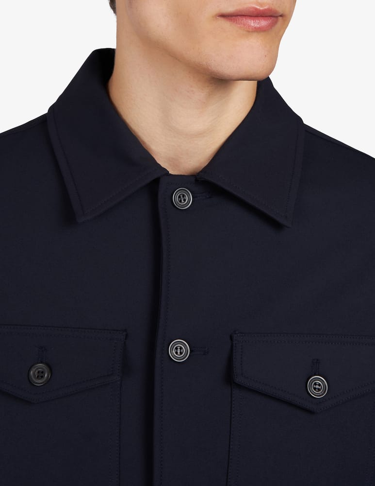 rinascente Paul & Shark Overshirt stretch Save the Sea