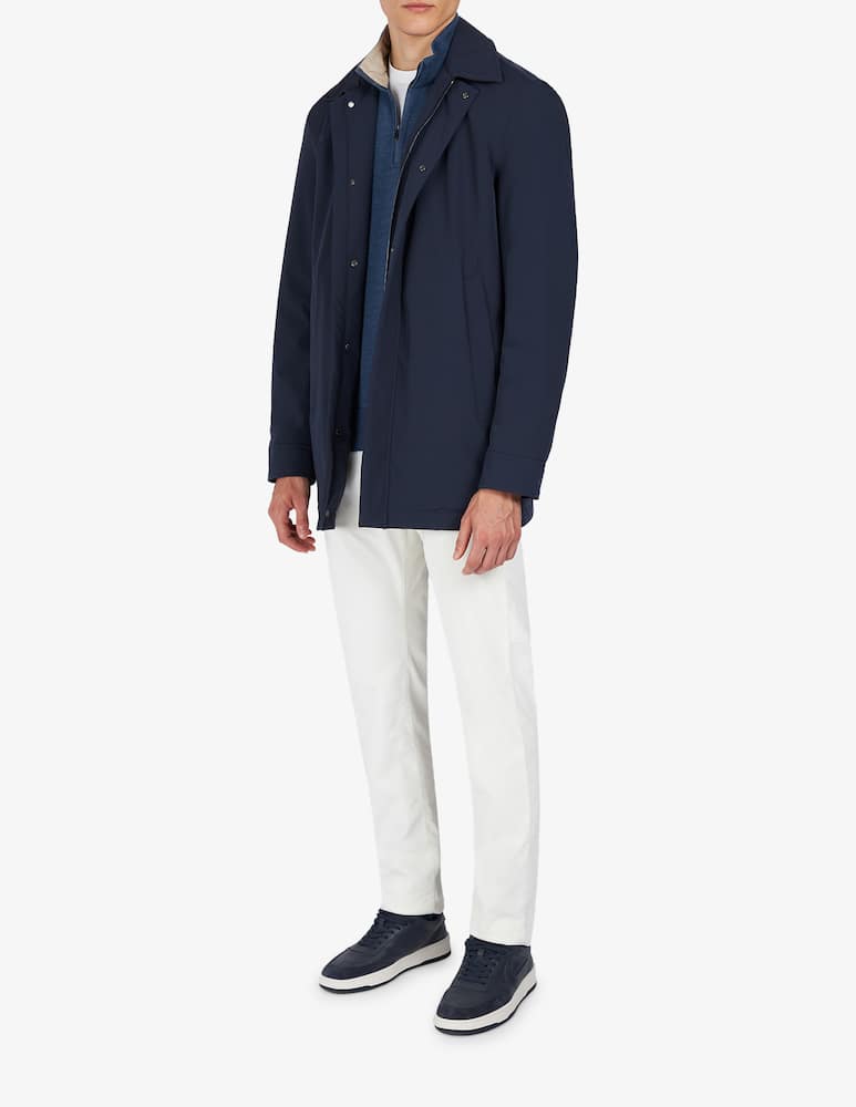 rinascente Paul & Shark Typhoon stretch carcoat