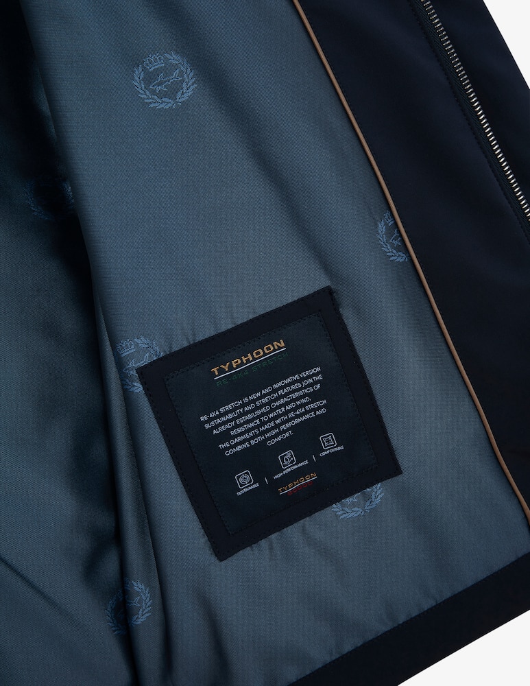 rinascente Paul & Shark Typhoon stretch carcoat