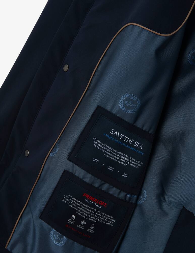 rinascente Paul & Shark Typhoon stretch carcoat