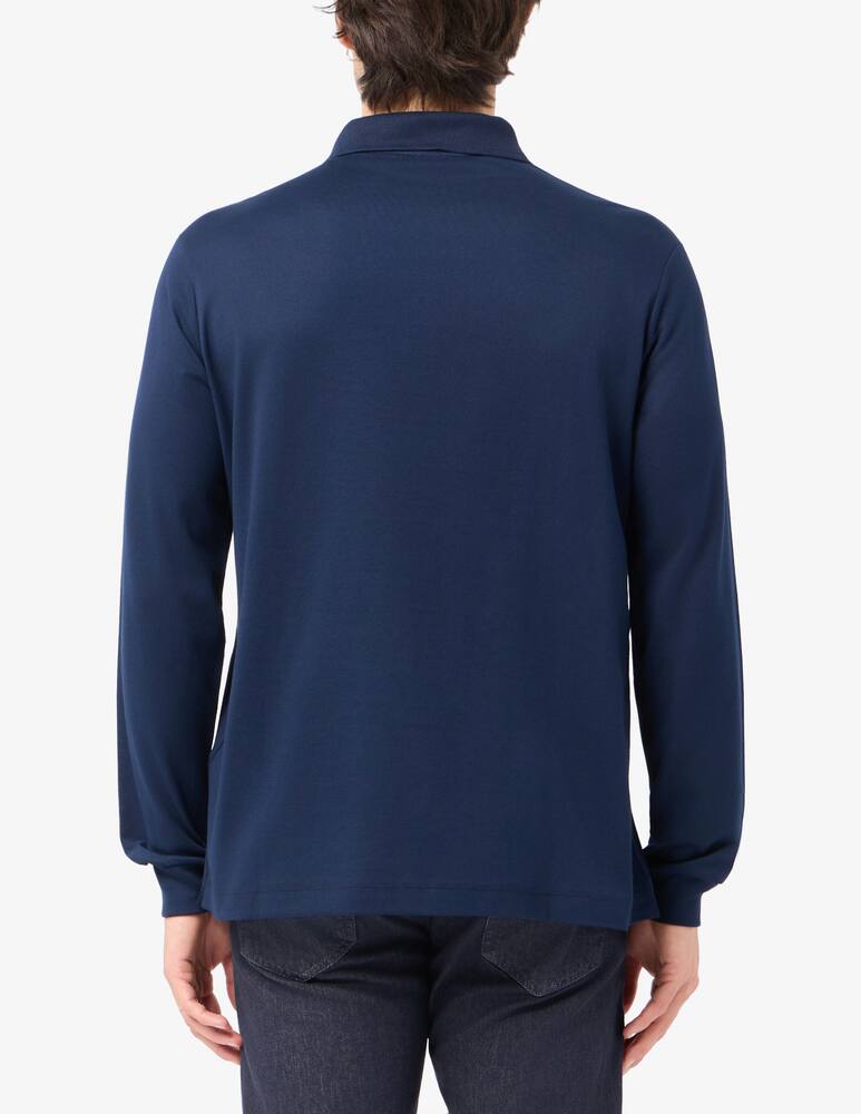 rinascente Paul & Shark Shark badge polo