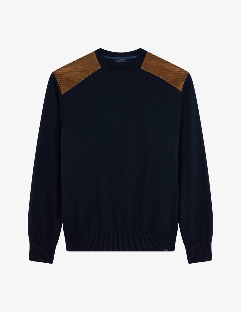 rinascente Paul & Shark Maglia girocollo velluto Shark