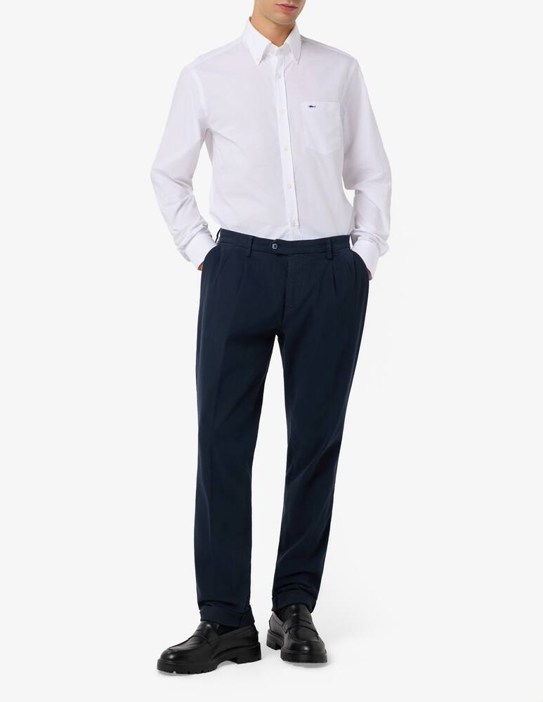 rinascente Paul & Shark Camicia popeline regular tinta unita