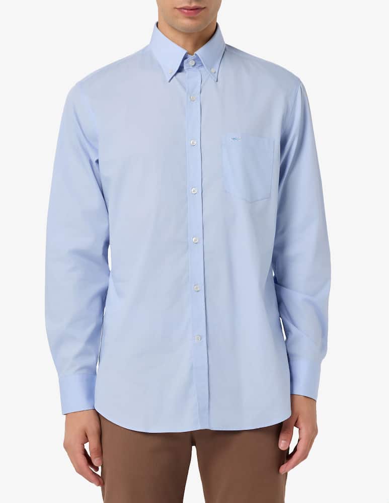 rinascente Paul & Shark Camicia popeline tinta unita