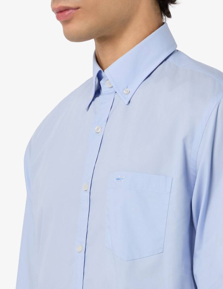rinascente Paul & Shark Camicia popeline tinta unita