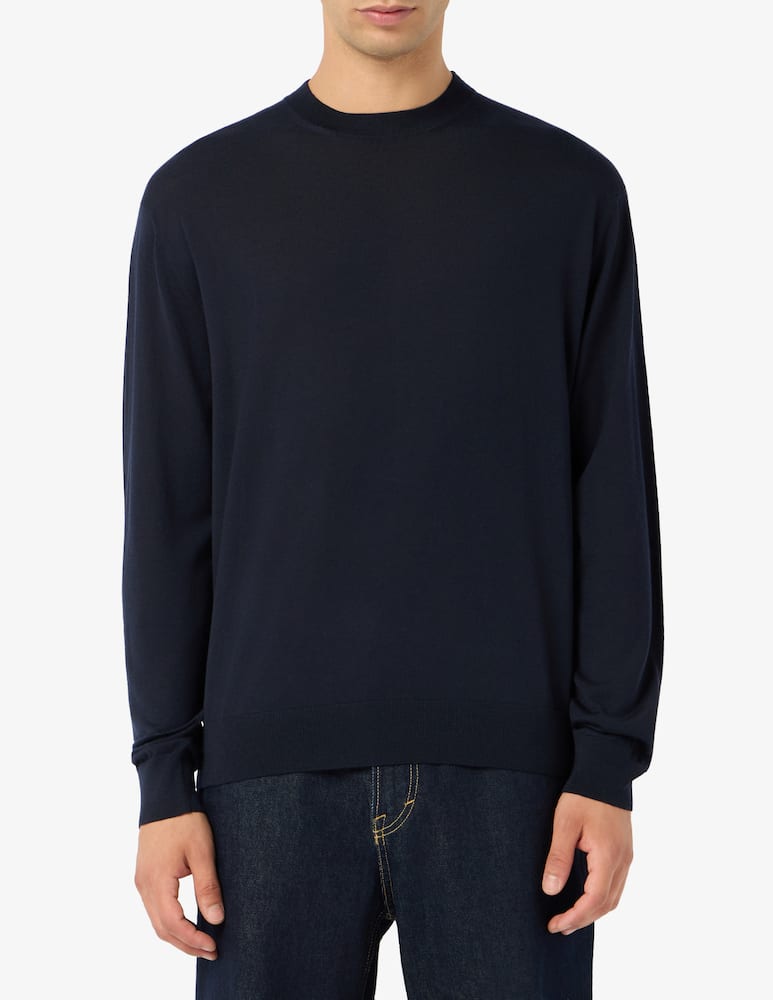 Paul & Shark Merino crewneck jumper - picture 1 Paul & Shark Merino crewneck jumper - picture 1