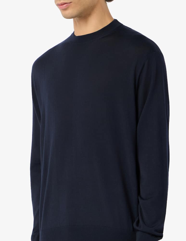 Paul & Shark Merino crewneck jumper - picture 4 Paul & Shark Merino crewneck jumper - picture 4