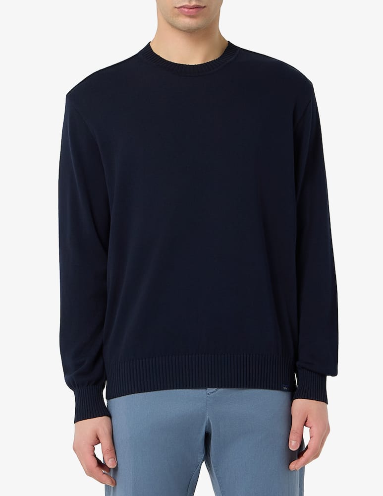 rinascente Paul & Shark Maglia girocollo in fresco cotone