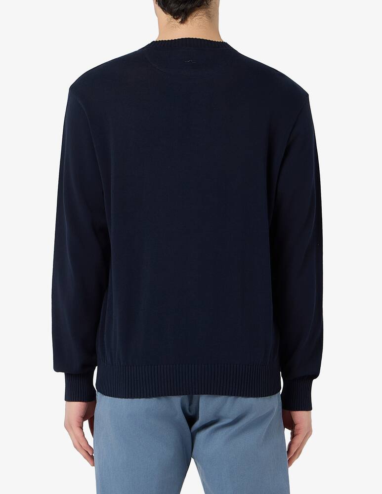 rinascente Paul & Shark Maglia girocollo in fresco cotone