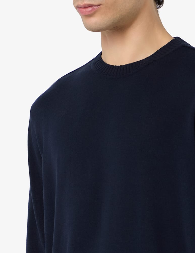 rinascente Paul & Shark Maglia girocollo in fresco cotone