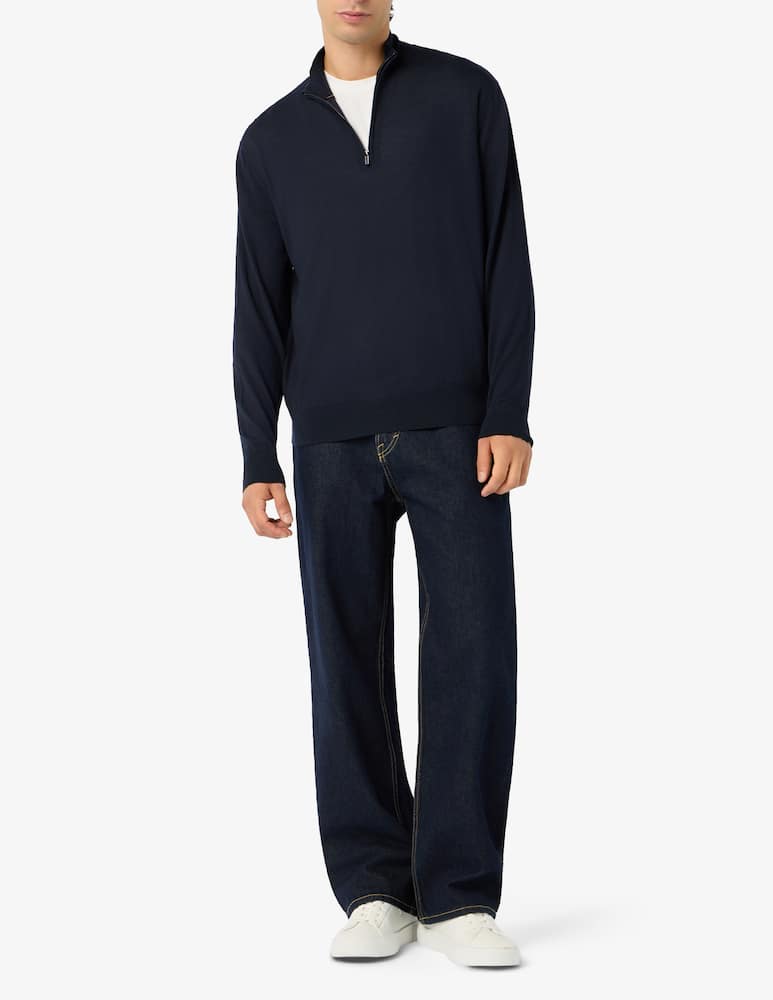 Paul & Shark Merino half-zip jumper - picture 2