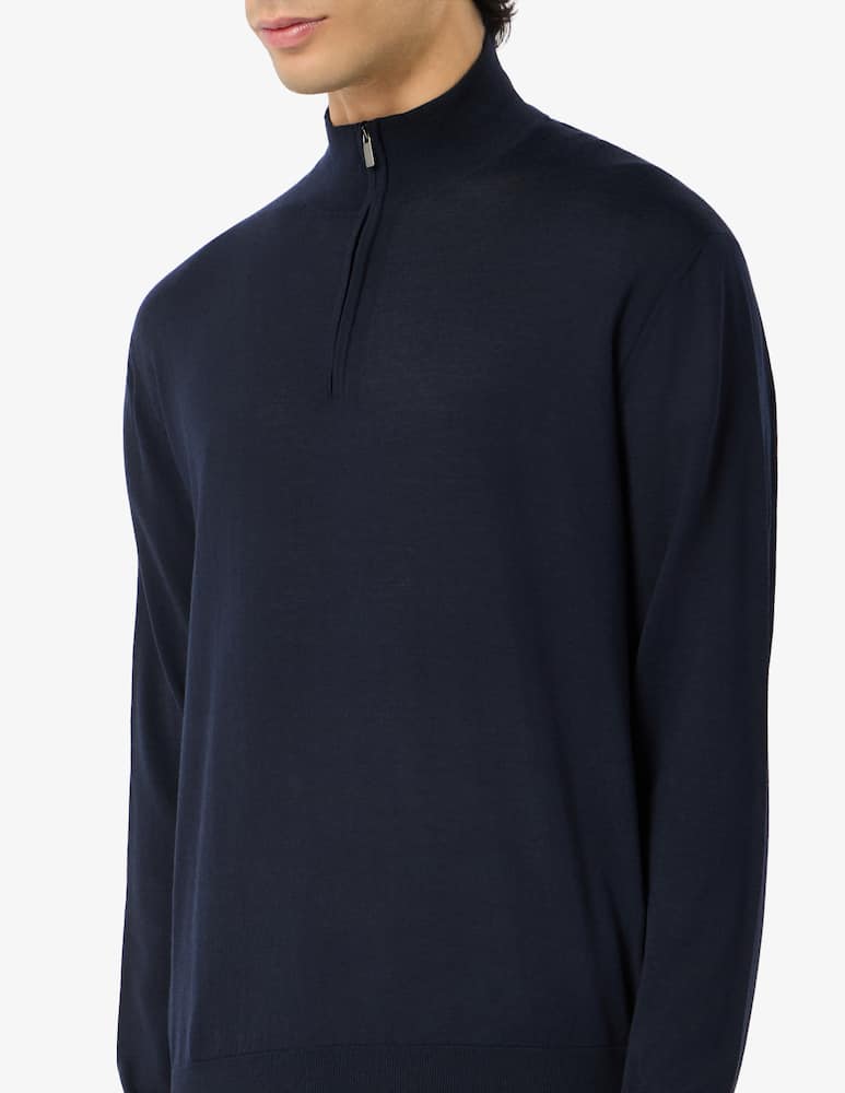 Paul & Shark Merino half-zip jumper - picture 4