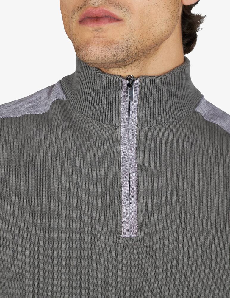 rinascente Paul & Shark Quarter-Zip cotton jumper