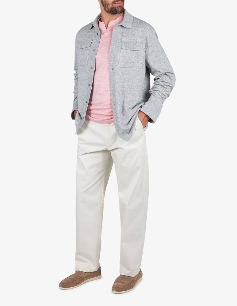 rinascente Paul & Shark Regular cotton lyocell trousers