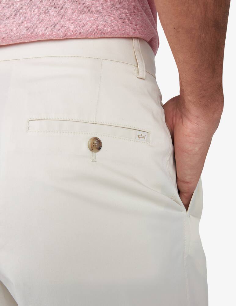 rinascente Paul & Shark Regular cotton lyocell trousers