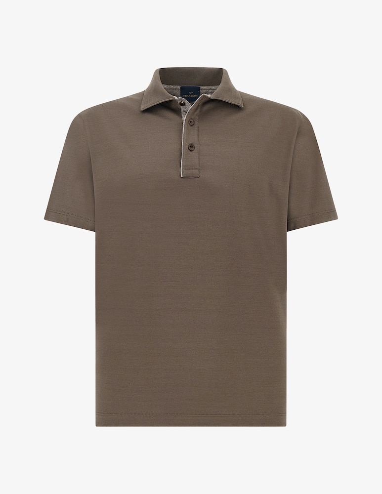 rinascente Paul & Shark Mercerised cotton polo shirt