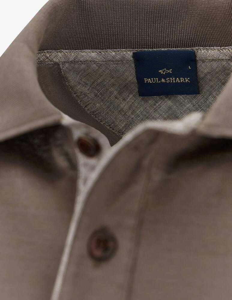 rinascente Paul & Shark Mercerised cotton polo shirt