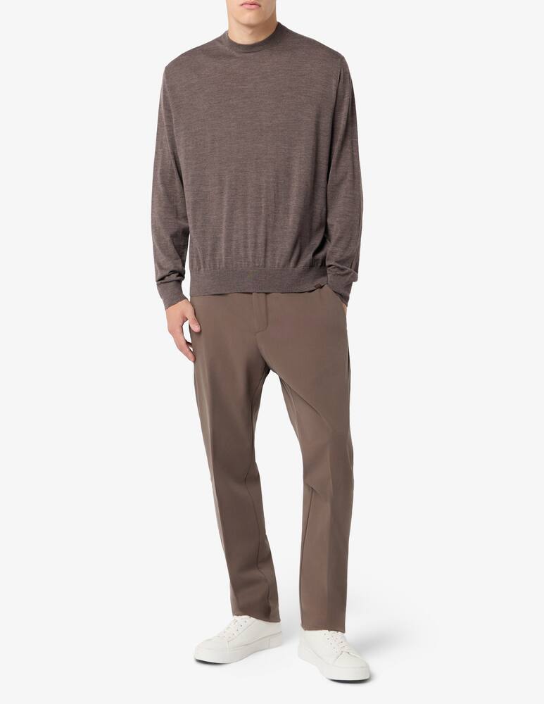 rinascente Paul & Shark Merino mock neck jumper