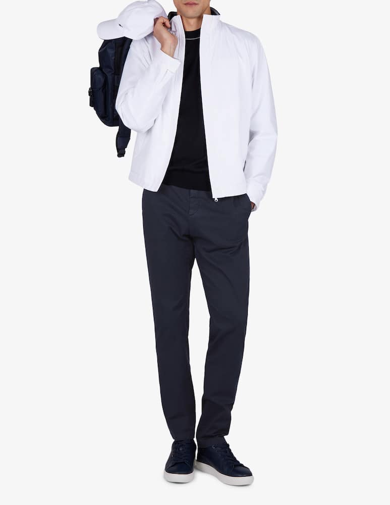 rinascente Paul & Shark Pantaloni chino in cotone tencel stretch