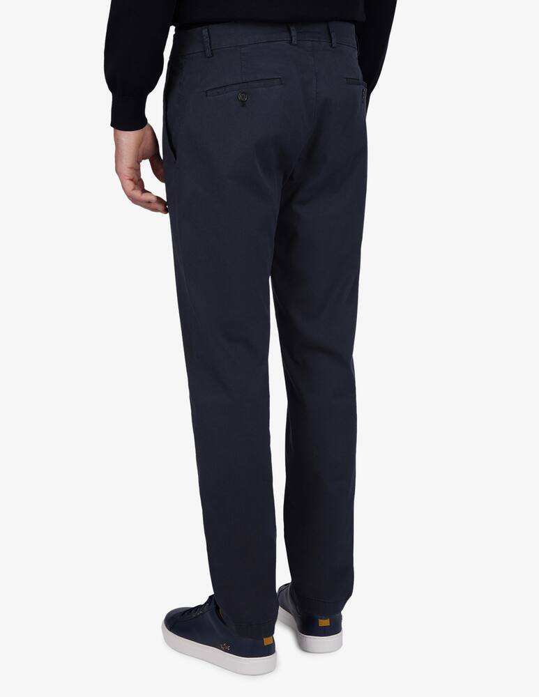 rinascente Paul & Shark Pantaloni chino in cotone tencel stretch