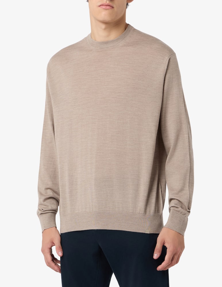 Paul & Shark Merino crewneck jumper - picture 1