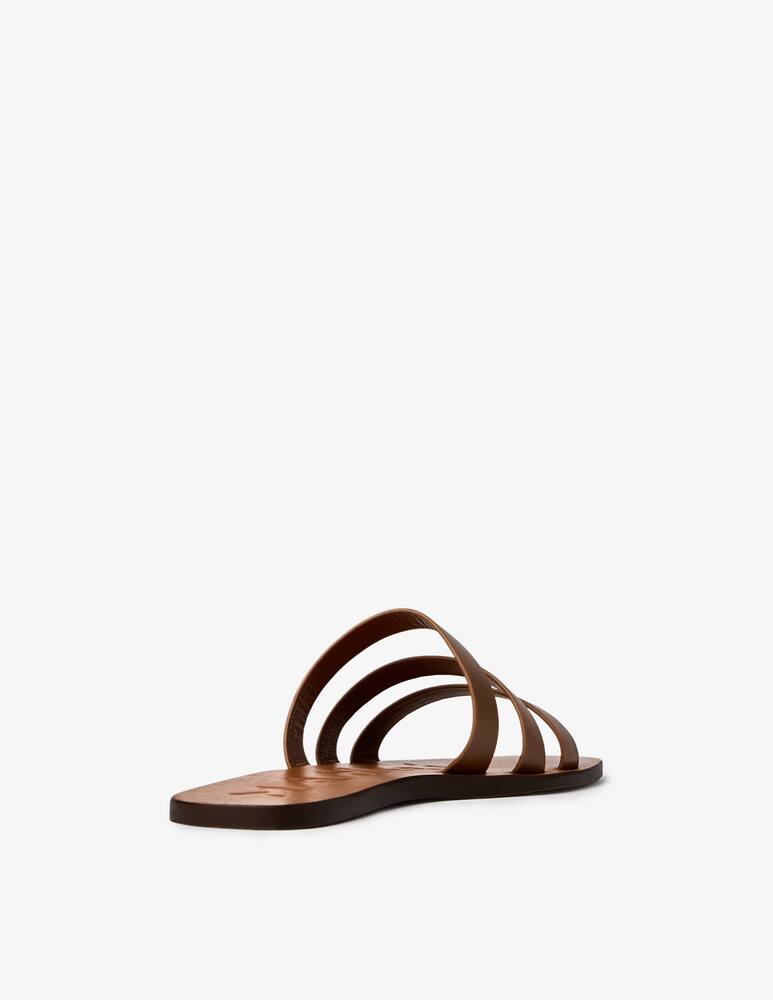 rinascente Manebì Sandali tre fasce in pelle