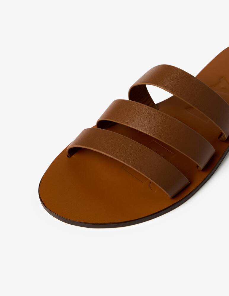 rinascente Manebì Sandali tre fasce in pelle