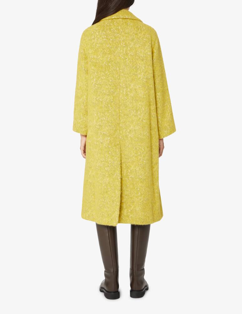 rinascente Rosso35 Cappotto doppiopetto in misto lana Ricciolino - Giallo