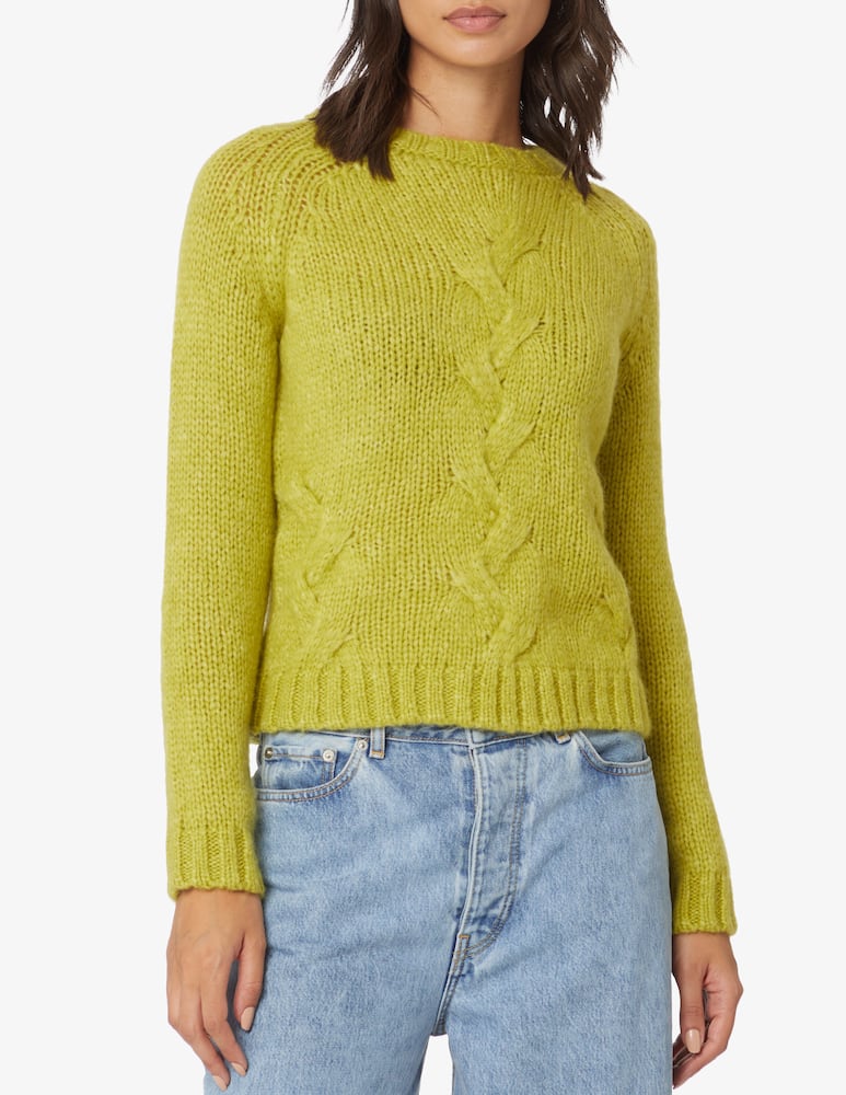 Rosso35 Wool blend sweater - Yellow - picture 1